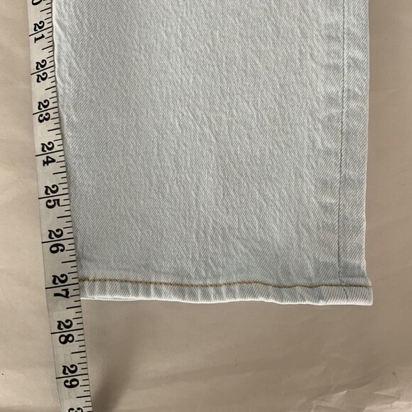 Levi’s Premium Jeans Size 30 Light Blue Wedgie Straight High Rise - Picture 7 of 12